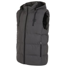 Helios- Paffuto Heated Vest- The Heated Coat (Color: GRAY)