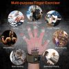Finger Exerciser Hand Grip Strength Trainer for Athletes Musicians Physical Therapy Finger Resistance Band